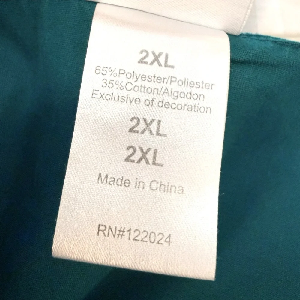Miami Dolphins NFL Apparel Scrubs 2X Unisex